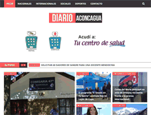 Tablet Screenshot of diarioaconcagua.com